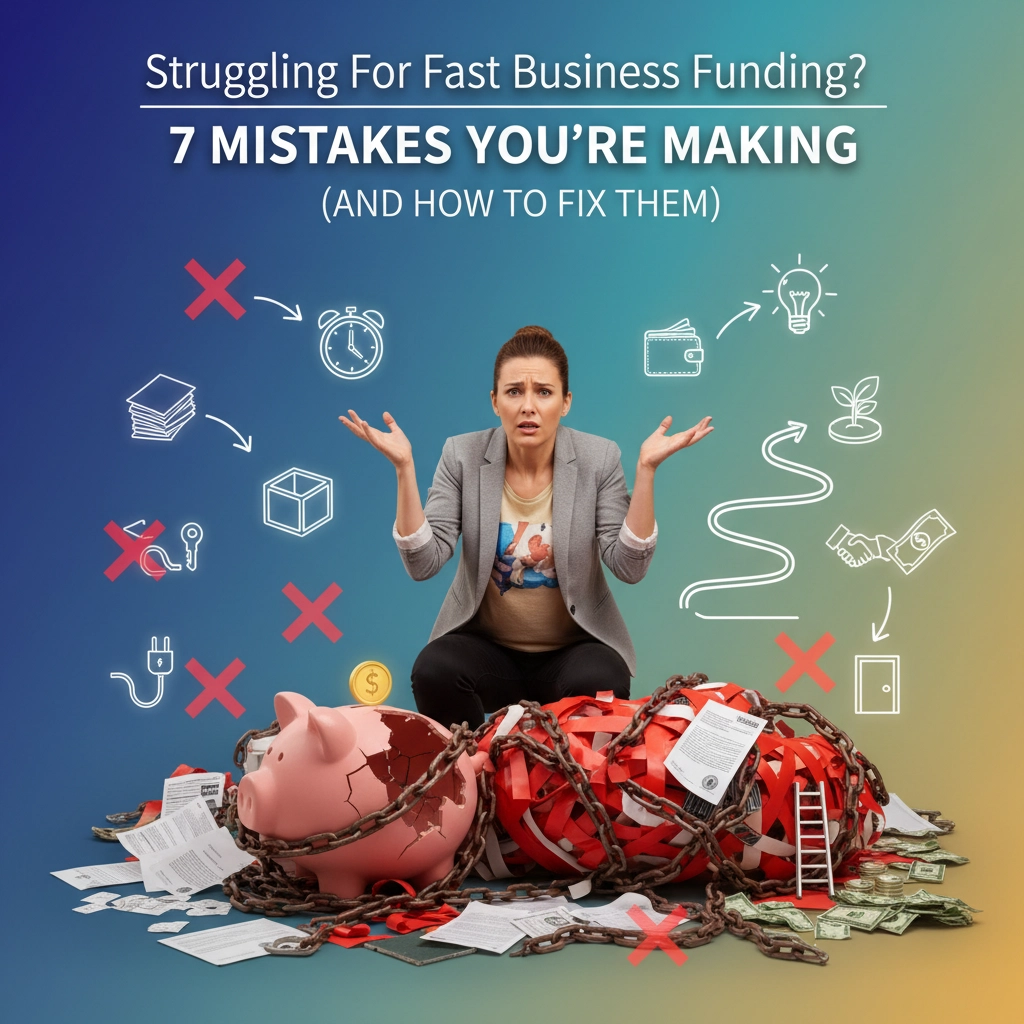 Struggling For Fast Business Funding? 7 Mistakes You're Making (And How to Fix Them)